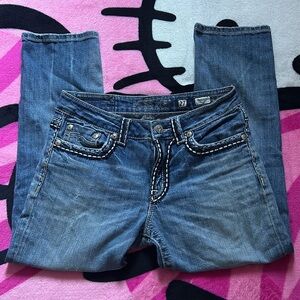 Miss Me Denim Boyfriend Capri Jeans